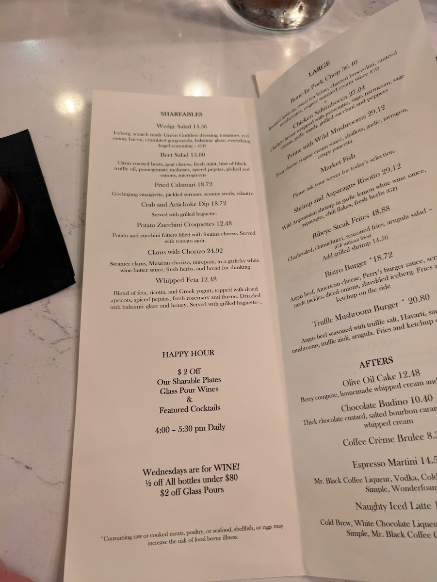 Menu Perry's Cocktail Bar-2