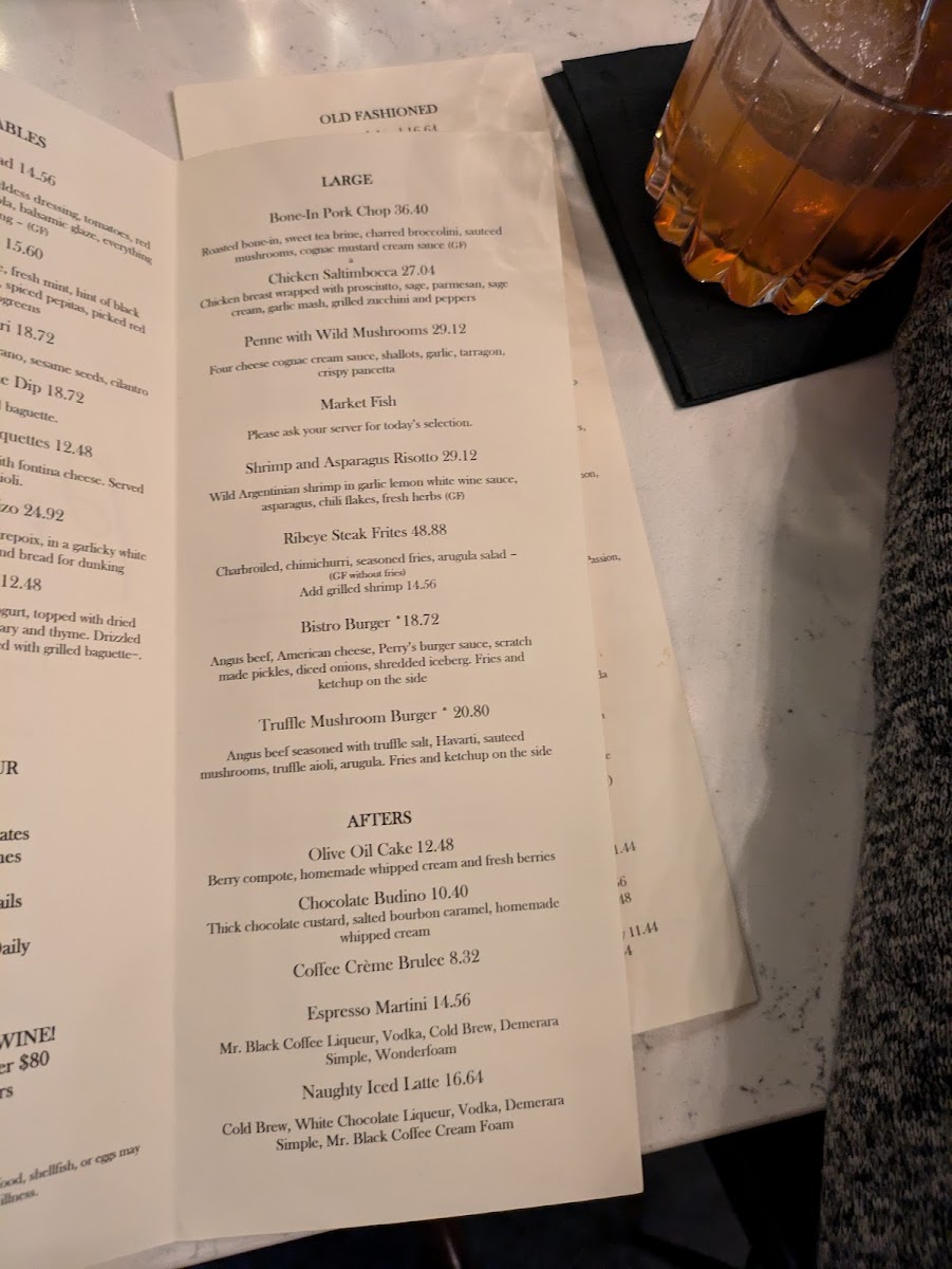 Menu Perry's Cocktail Bar-3