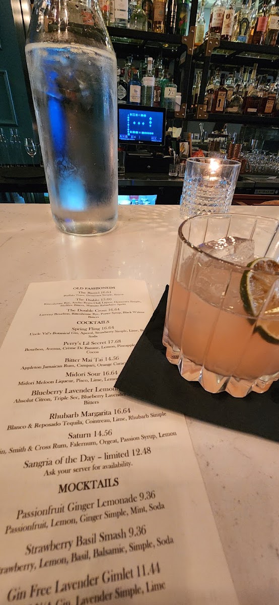 Menu Perry's Cocktail Bar-8
