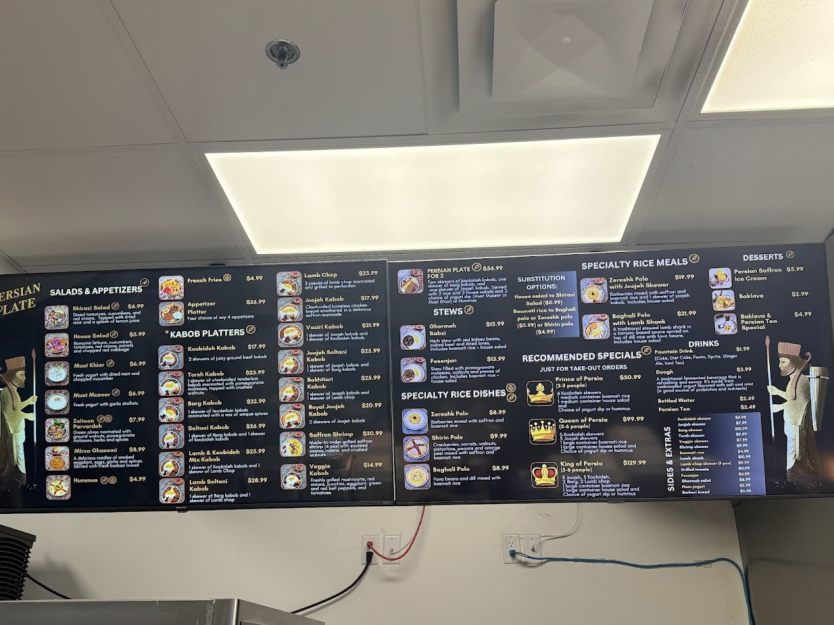 Menu Persian Plate-6