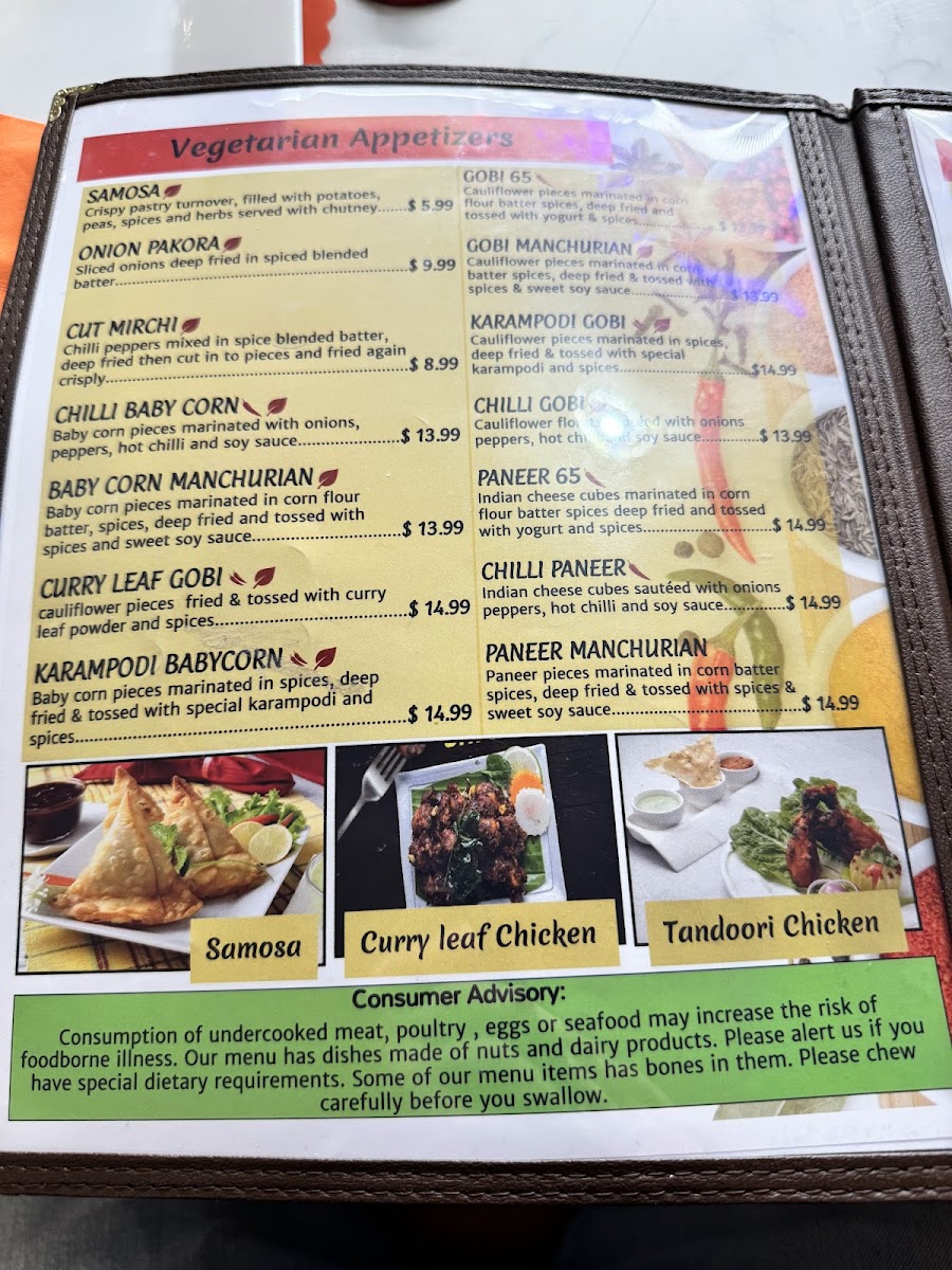 Menu Persis Indian Grill-1