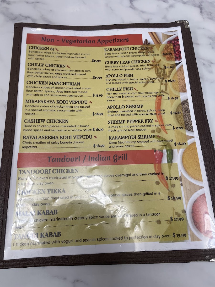 Menu Persis Indian Grill-8