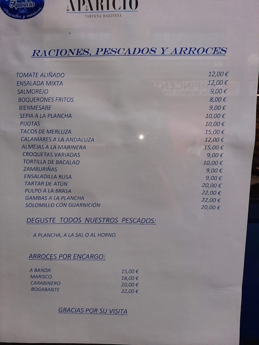 Menu Pescados Solis Aparicio S L-5