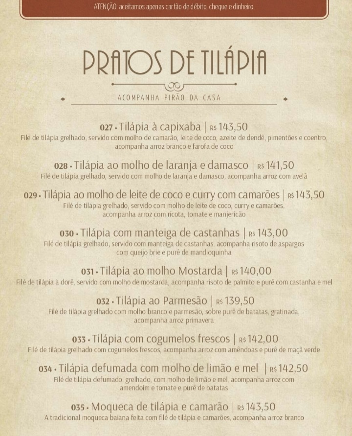 Menu Pesqueiro E Restaurante Piracatu-5