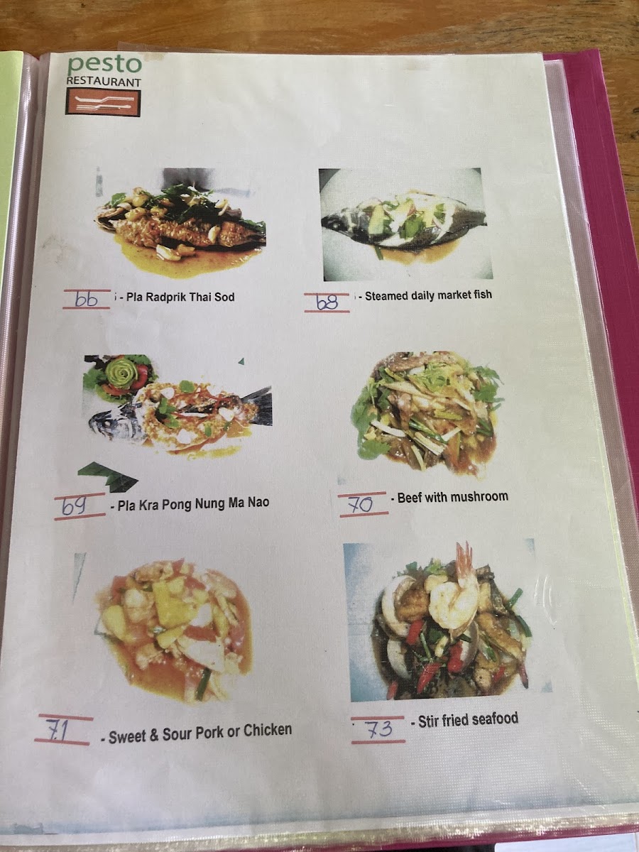 Menu Pesto Restaurant-8
