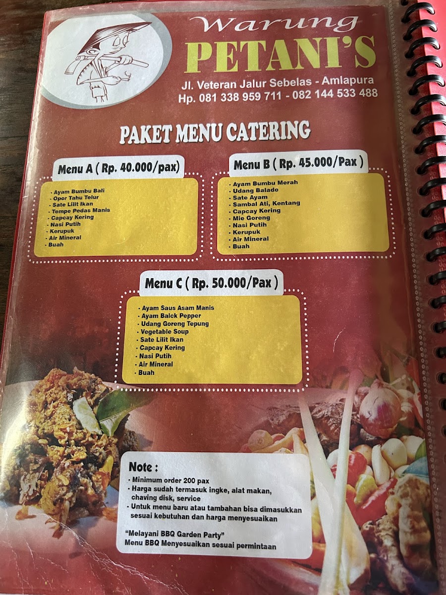 Menu Petani's Warung And Catering-3