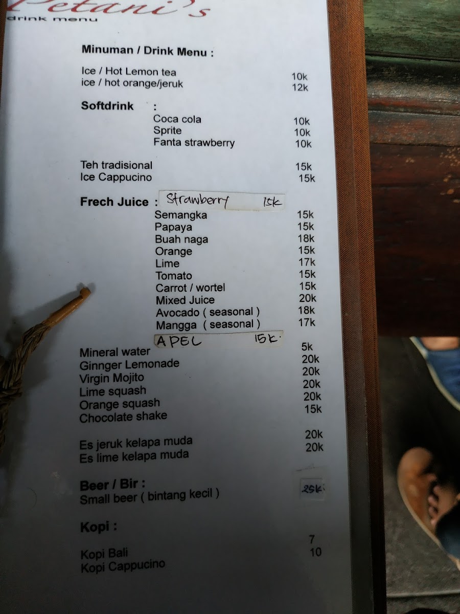 Menu Petani's Warung And Catering-9