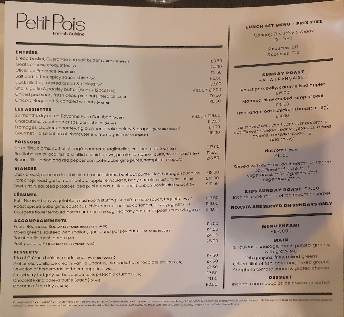 Menu Petit Pois Restaurant-5