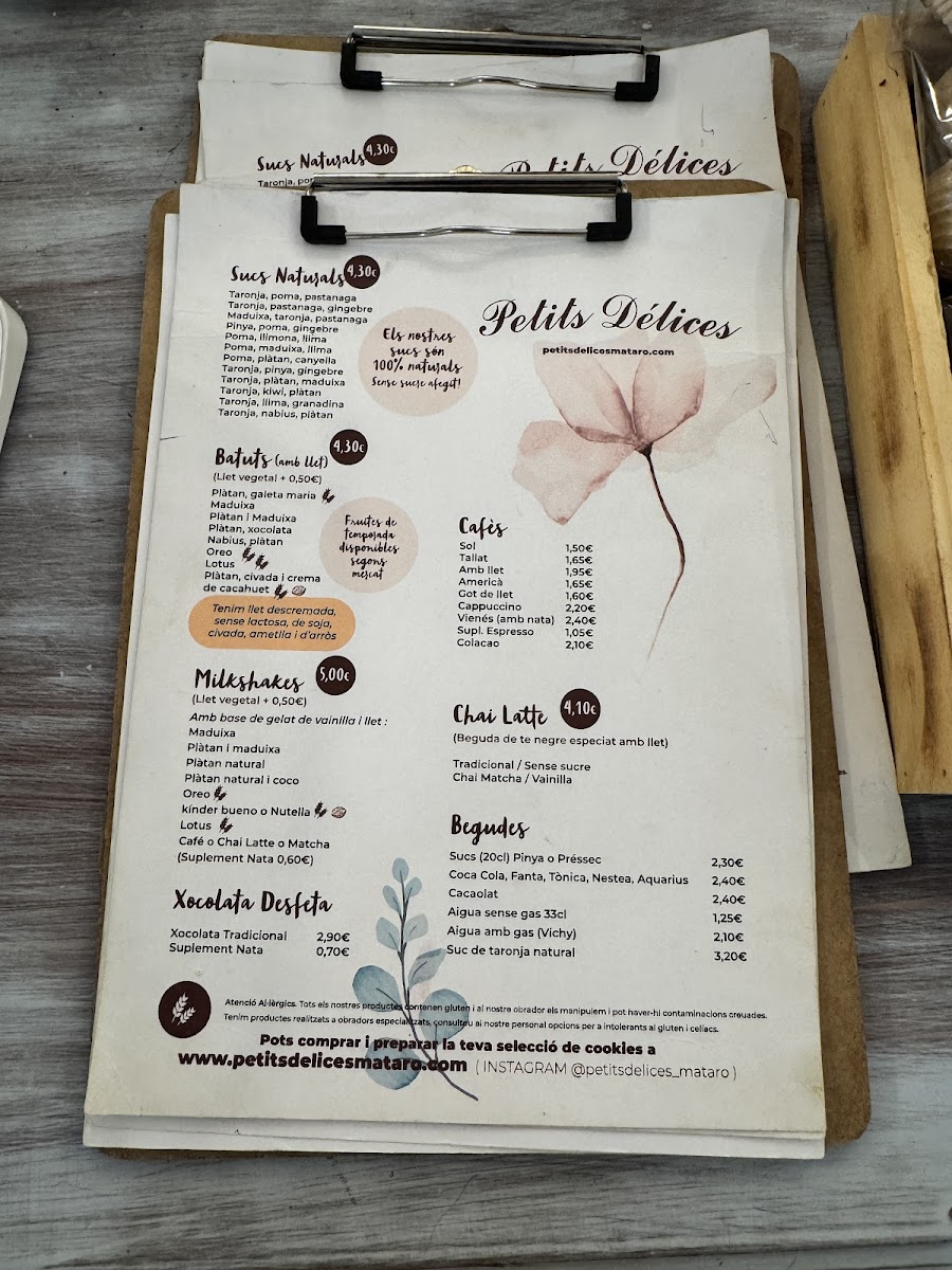 Menu Petits Délices-1