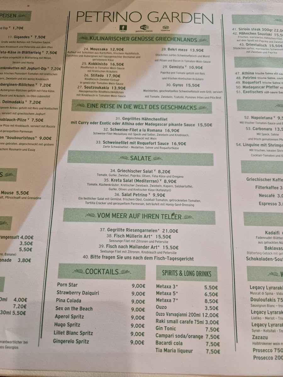 Menu Petrino Garden-1