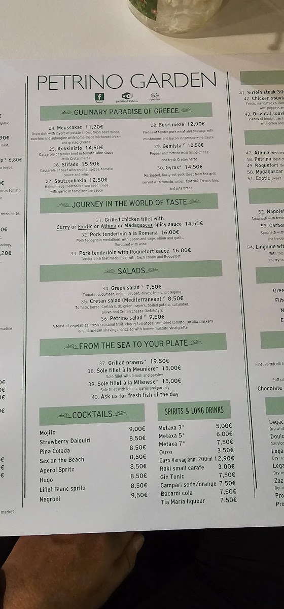 Menu Petrino Garden-8
