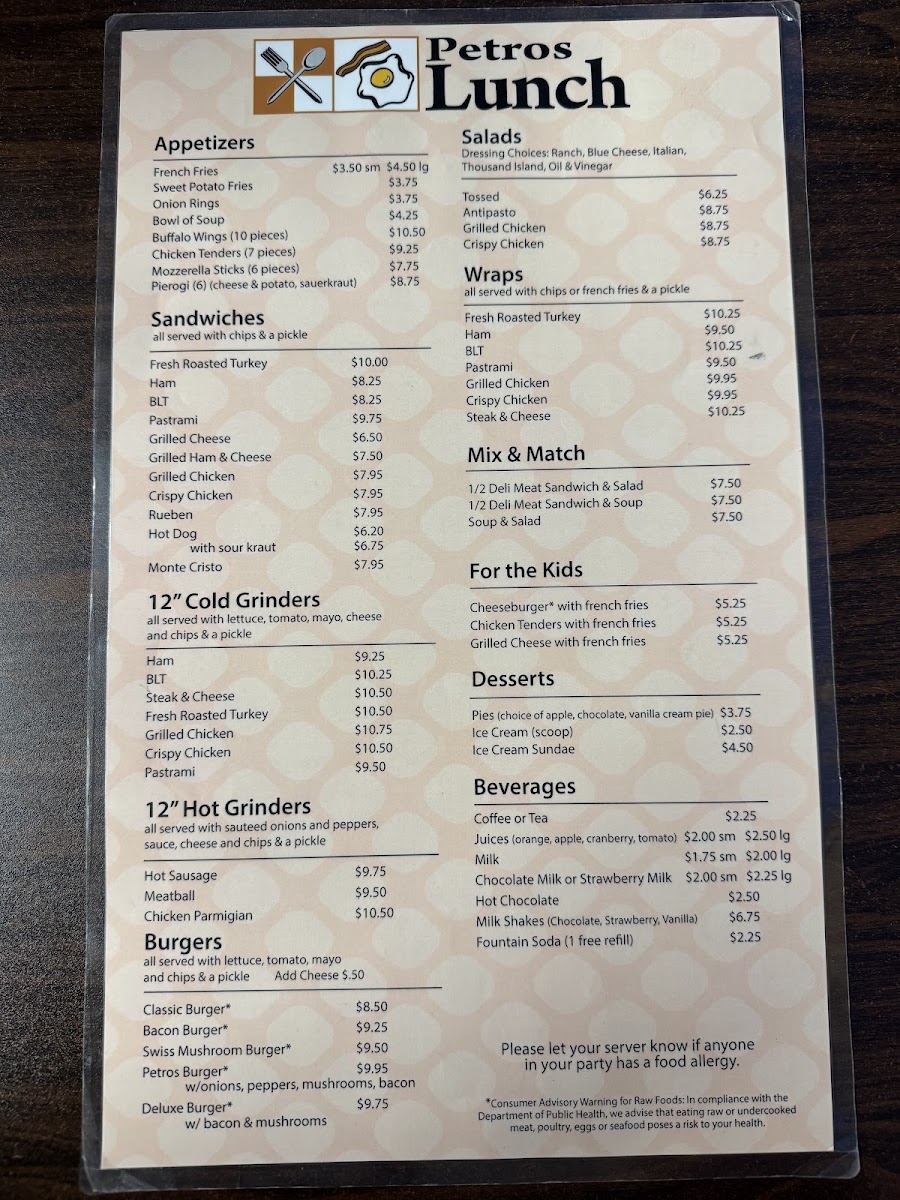 Menu Petros Breakfast & Lunch-2