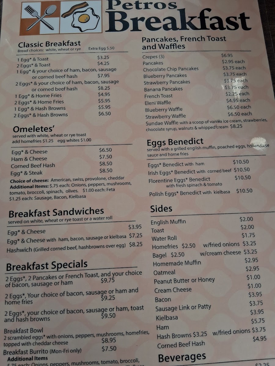 Menu Petros Breakfast & Lunch-8