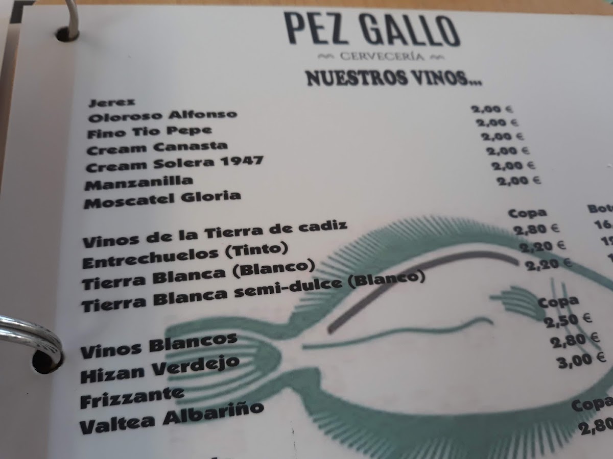 Menu Pez Gallo Cervecería-8