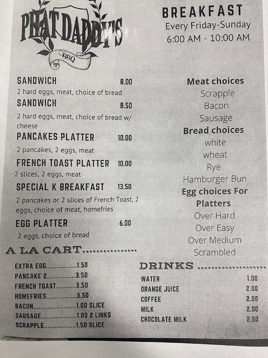 Menu Phat Daddy's-1