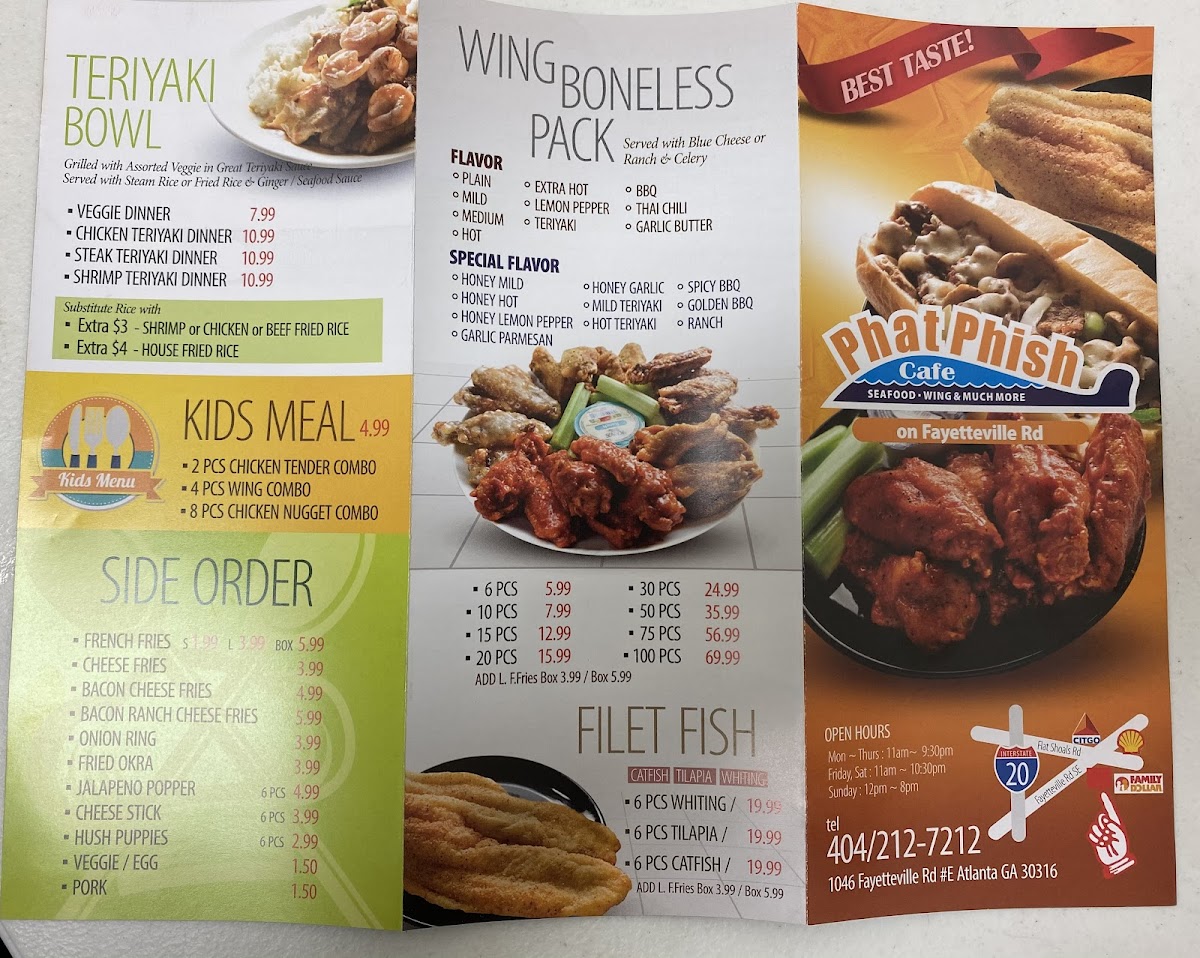 Menu Phat Phish Cafe-4