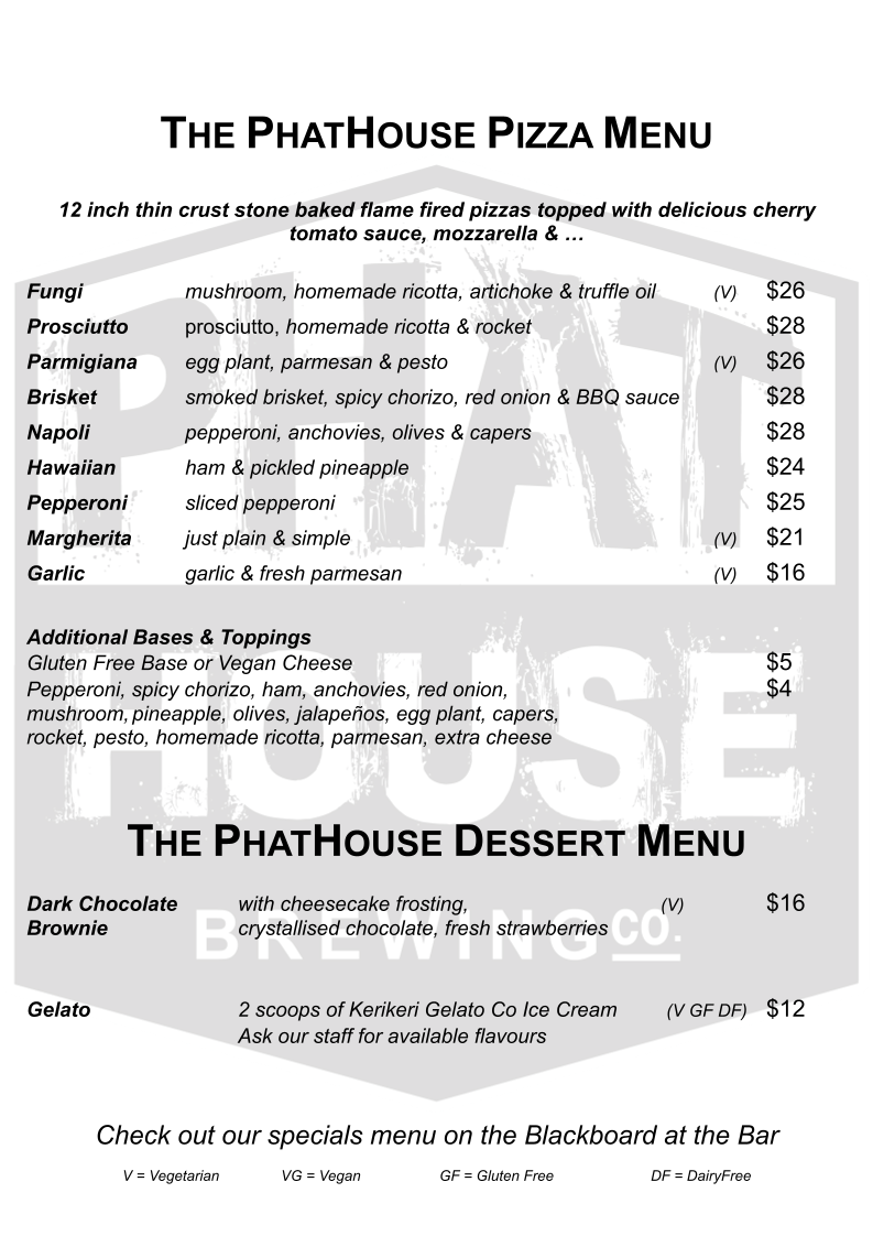 Menu Phathouse Brewing Co.-1