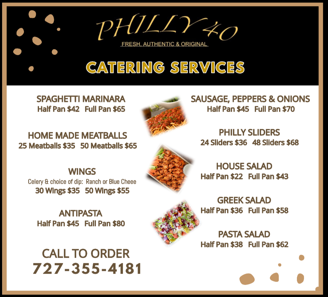 Menu Philly 40-4