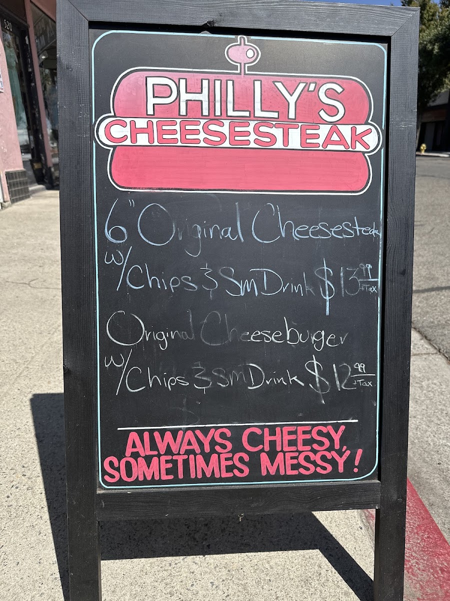 Menu Philly's Cheesesteak-4