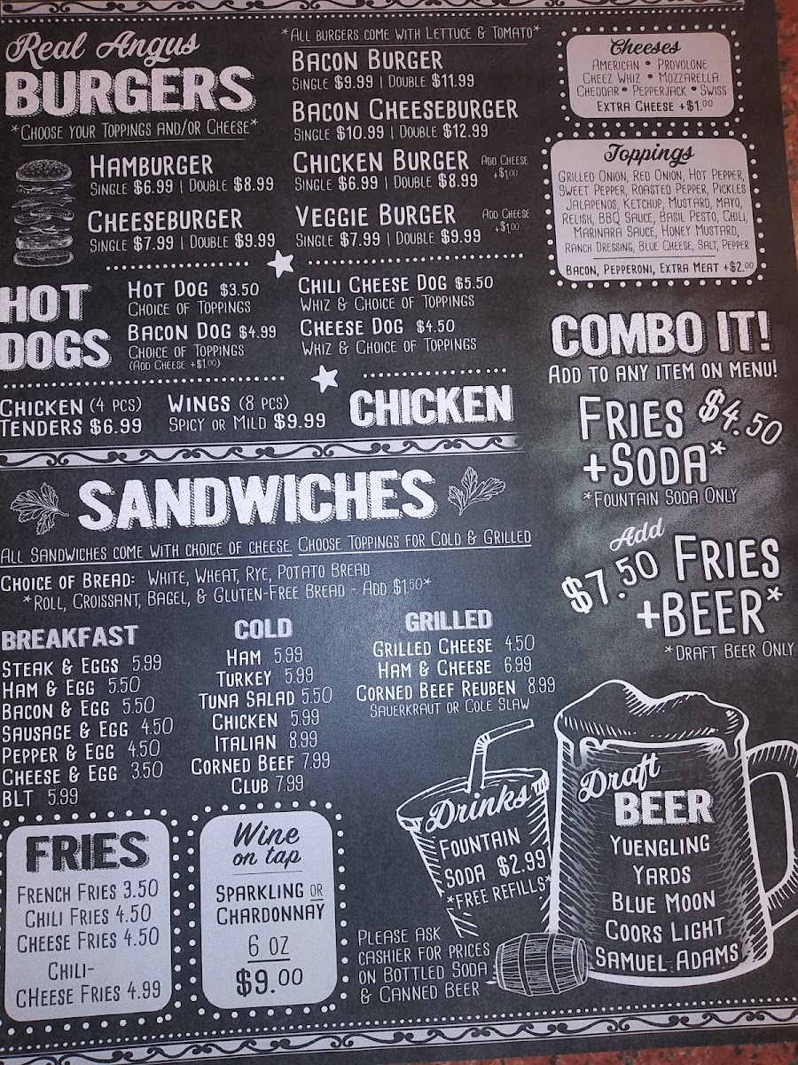 Menu Philly's Gourmet Steaks-2