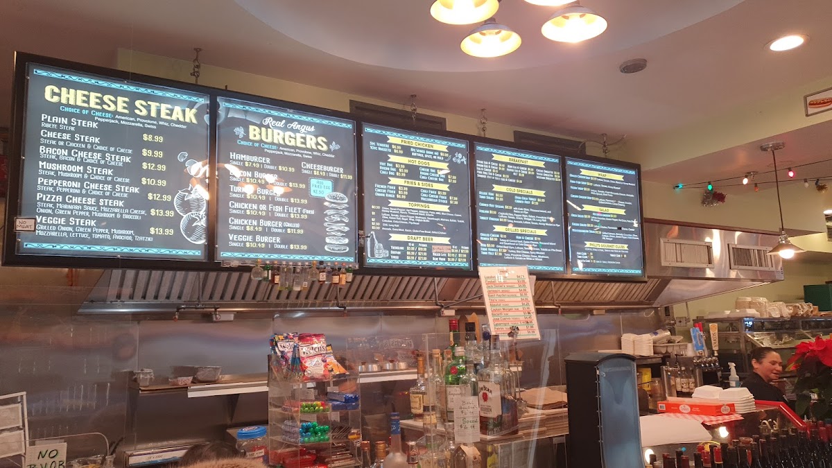 Menu Philly's Gourmet Steaks-5