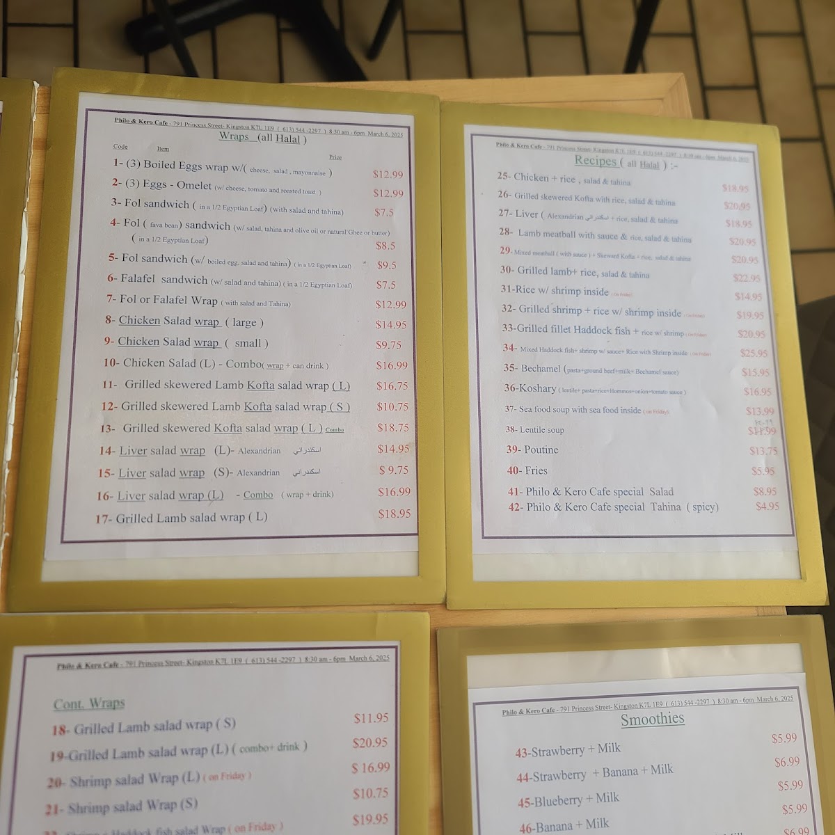 Menu Philo And Kero Cafe-4