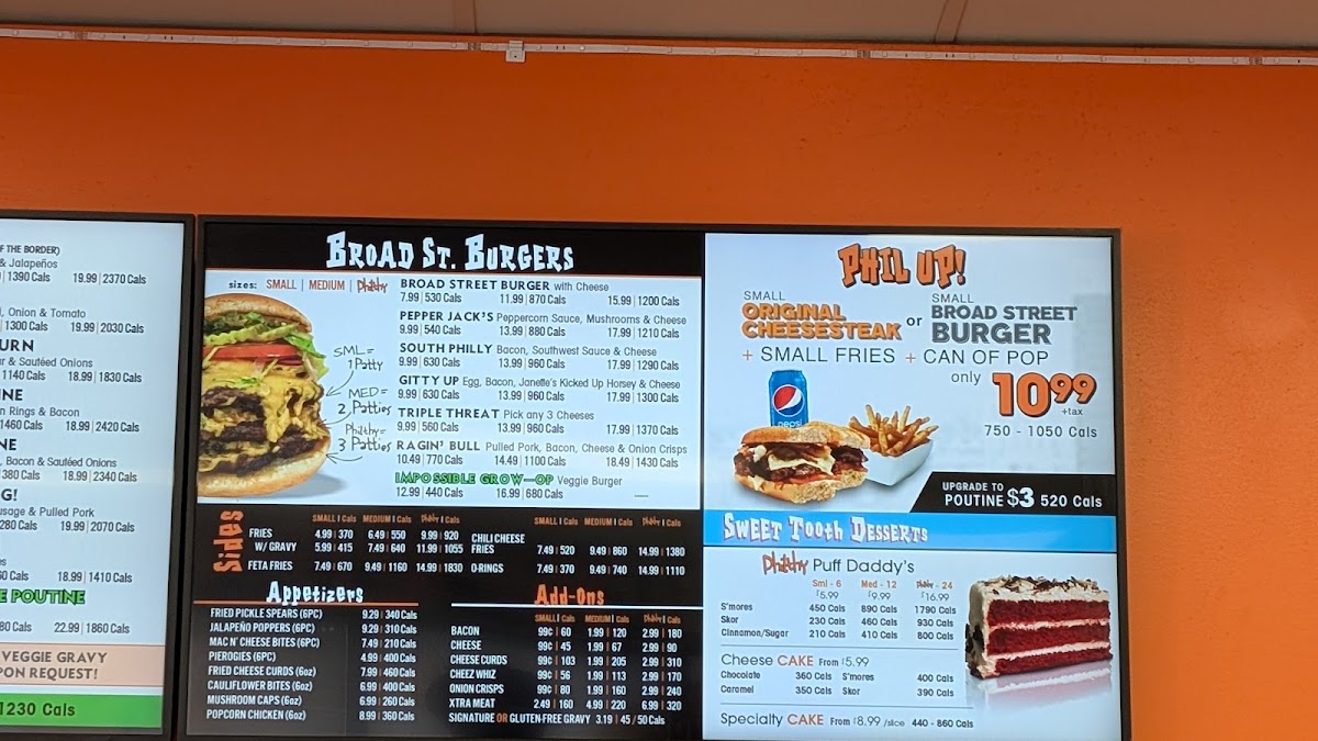 Menu Philthy Philly's Hamilton-4