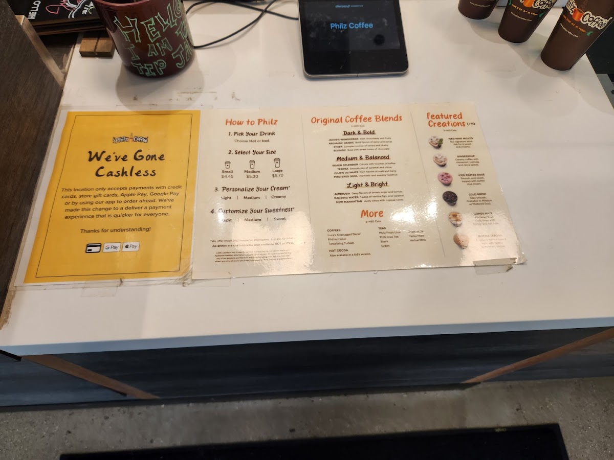 Menu Philz Coffee-2