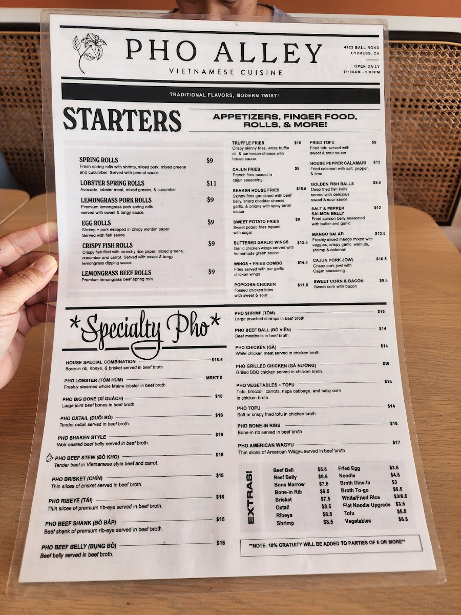 Menu Pho Alley-2