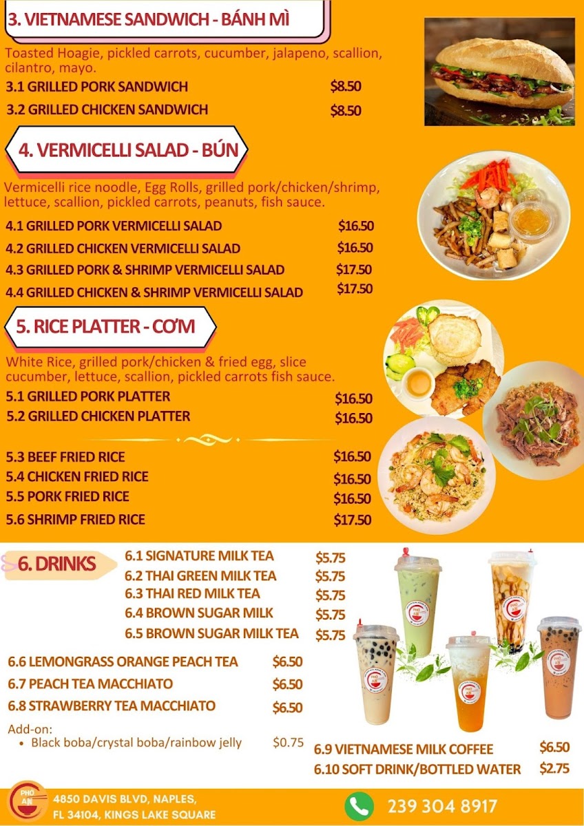 Menu Pho An-1