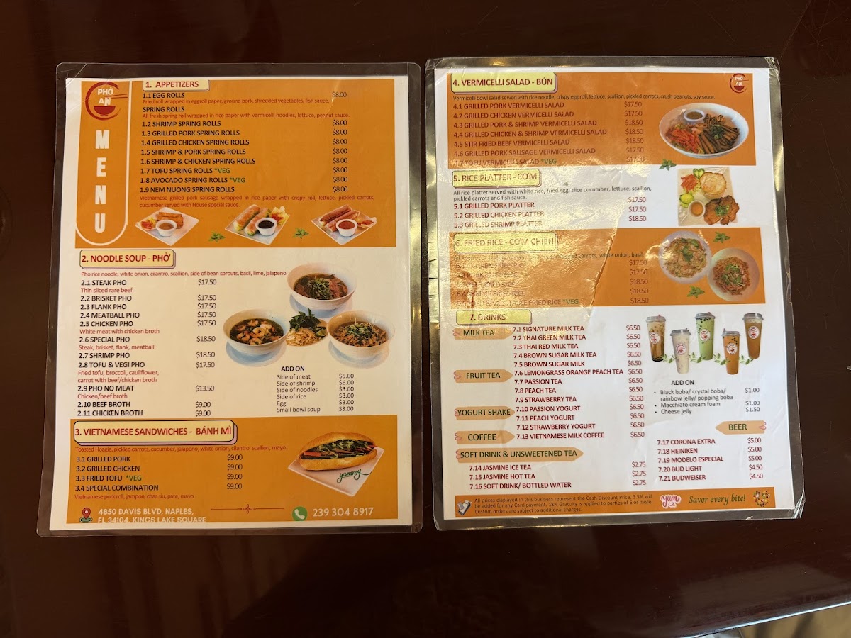 Menu Pho An-3