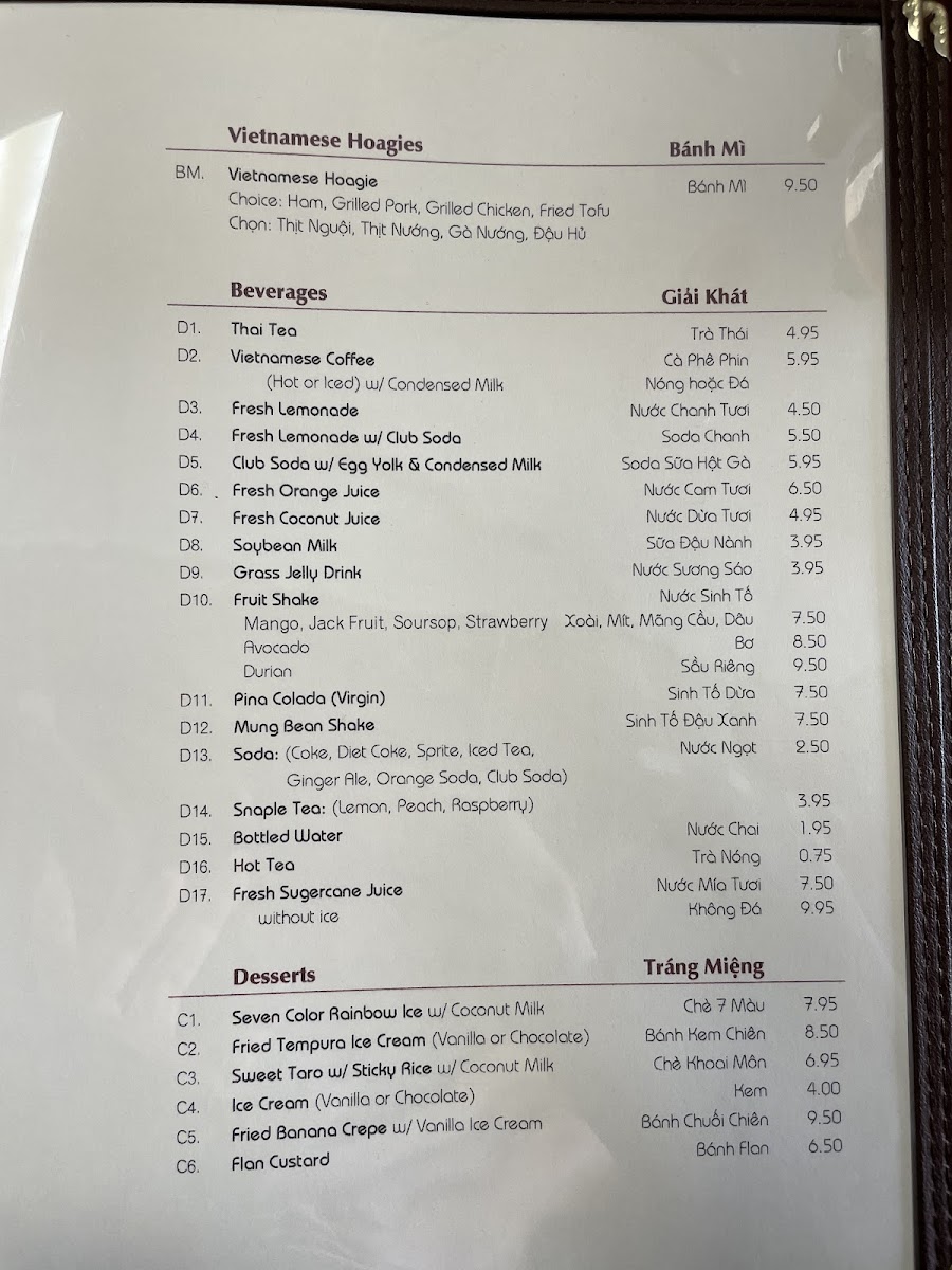 Menu Pho Anh Dao-10