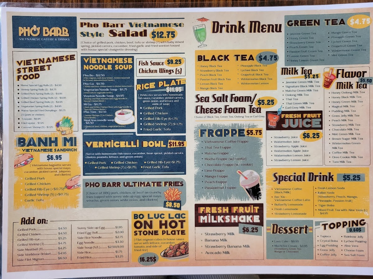 Menu Pho Barr-3