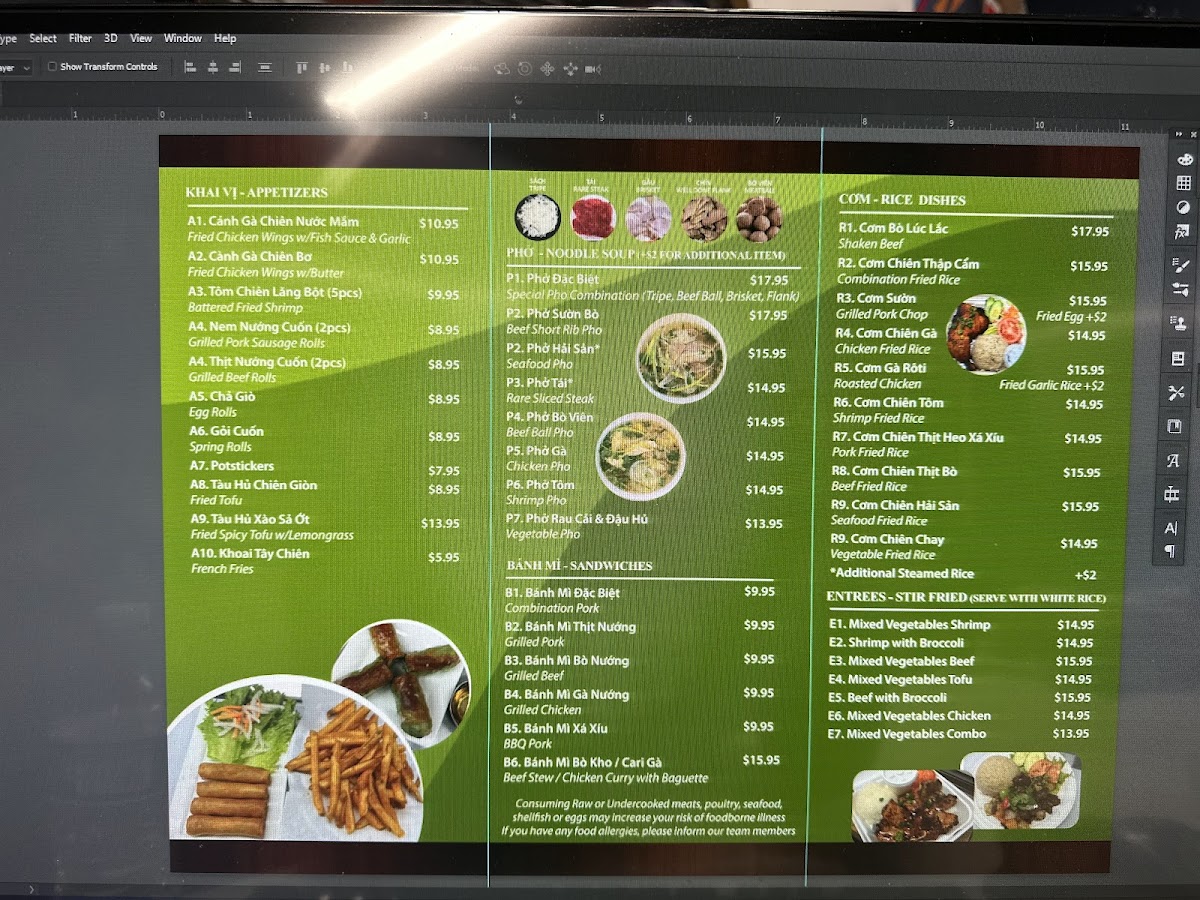 Menu Pho Bistro-1