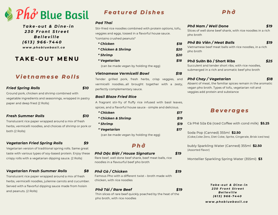 Menu Pho Blue Basil Restaurant-3