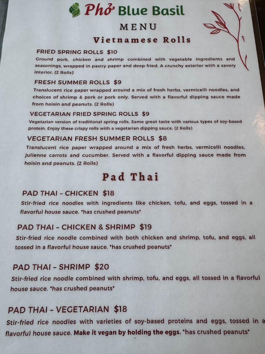 Menu Pho Blue Basil Restaurant-9