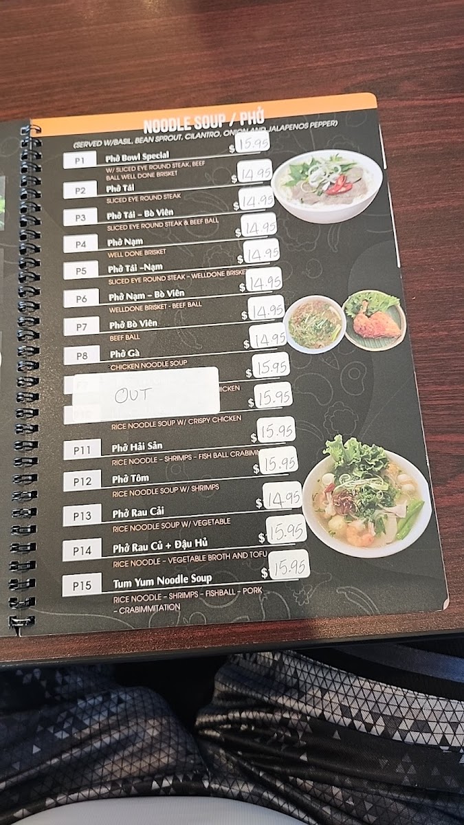 Menu Pho Bowl Vietnamese Cuisine-1