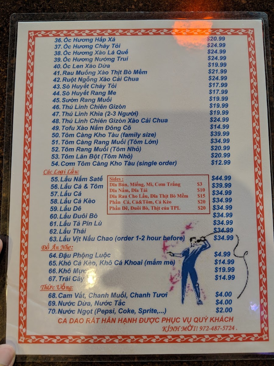 Menu Pho Ca Dao Noodles & Grill-3
