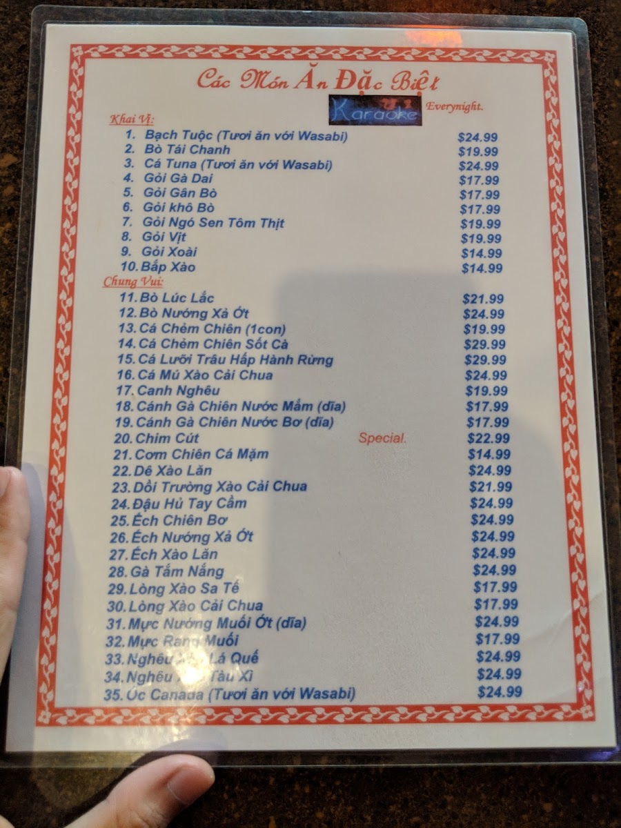 Menu Pho Ca Dao Noodles & Grill-4