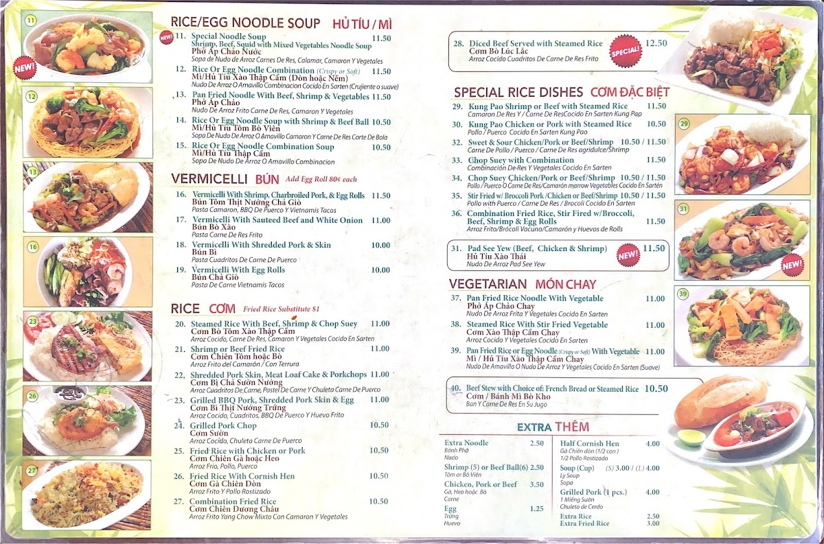 Menu Pho Cali Restaurant-1