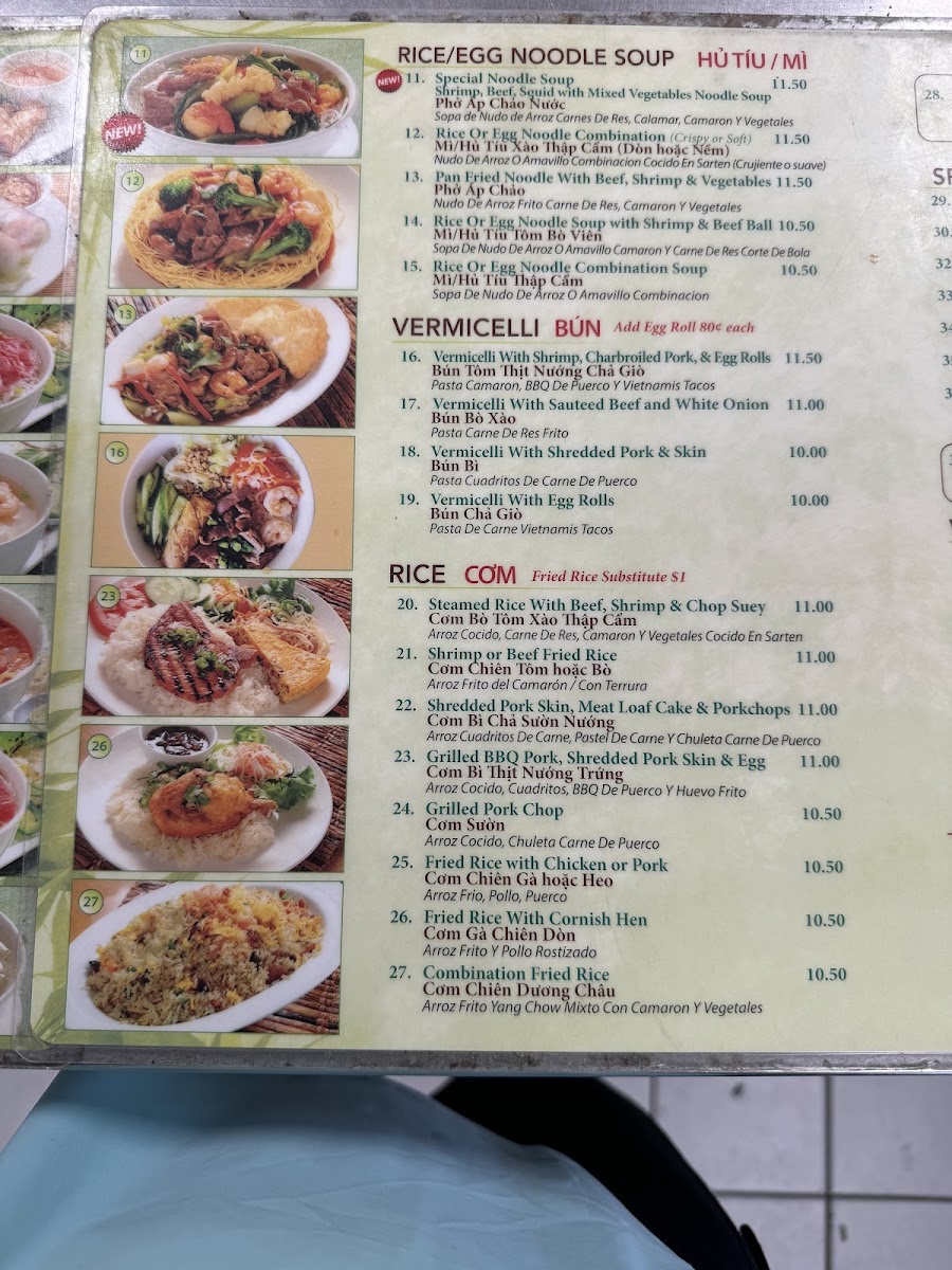 Menu Pho Cali Restaurant-7