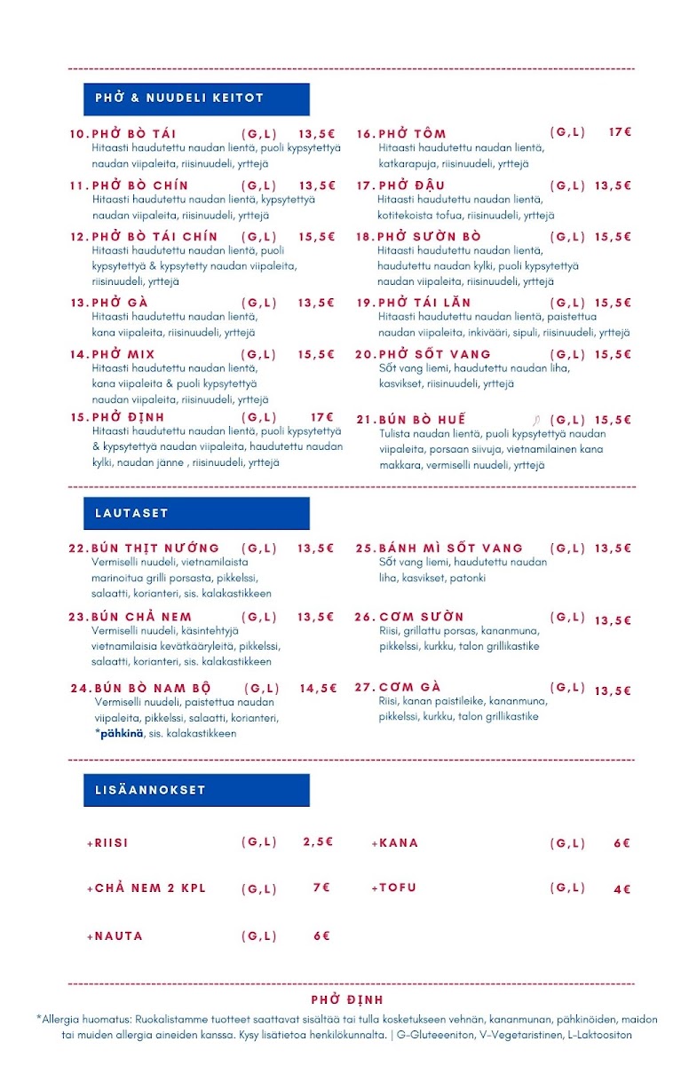 Menu Pho Dinh-5