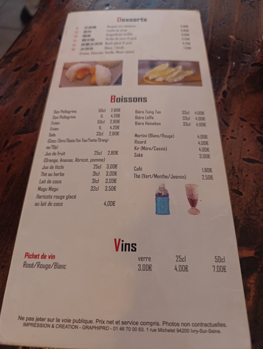 Menu Pho Du Dragon-5
