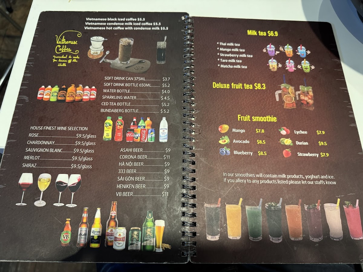 Menu Pho Flinders Express-2