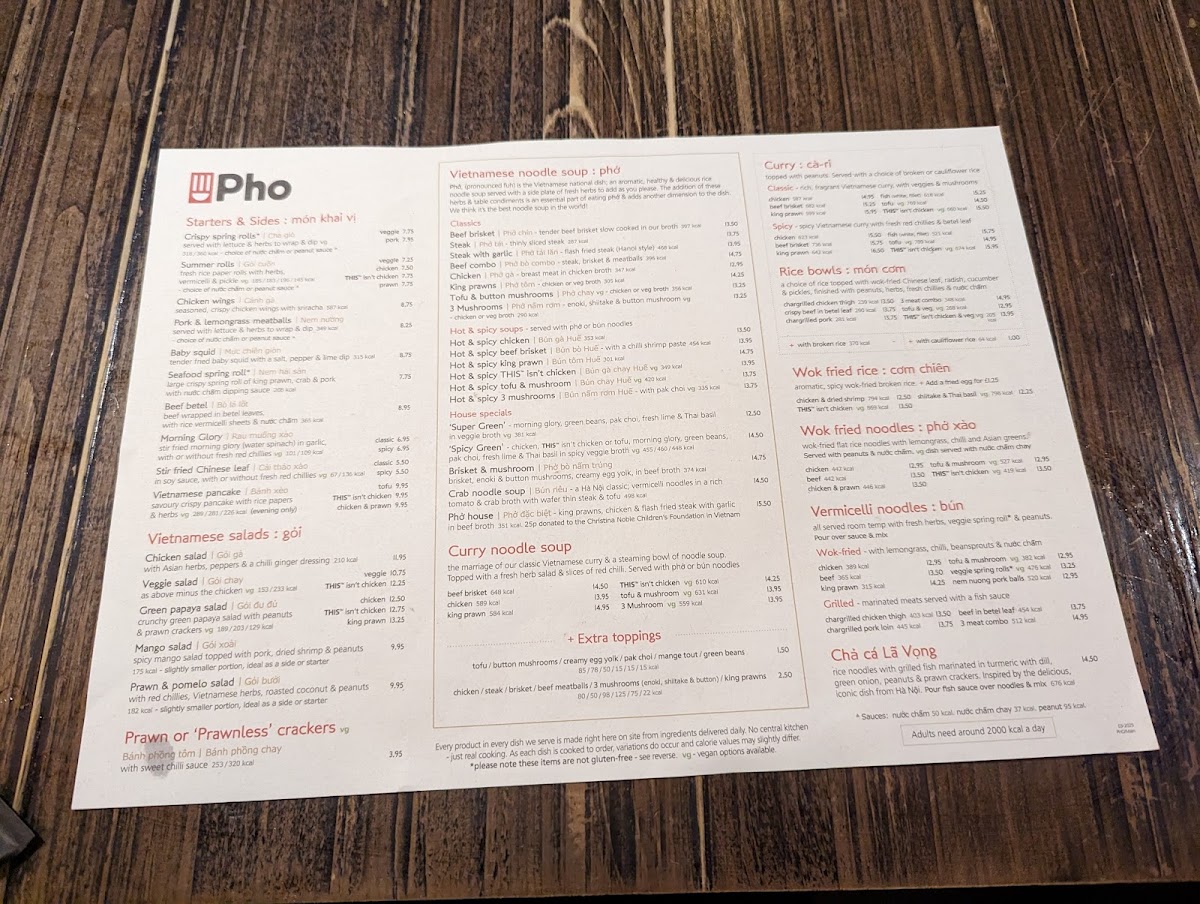 Menu Pho Greenwich-1