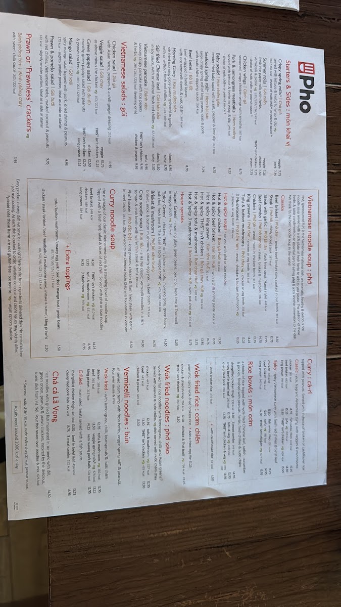 Menu Pho Greenwich-9