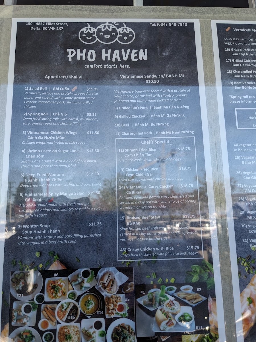 Menu Pho Haven Restaurant-2