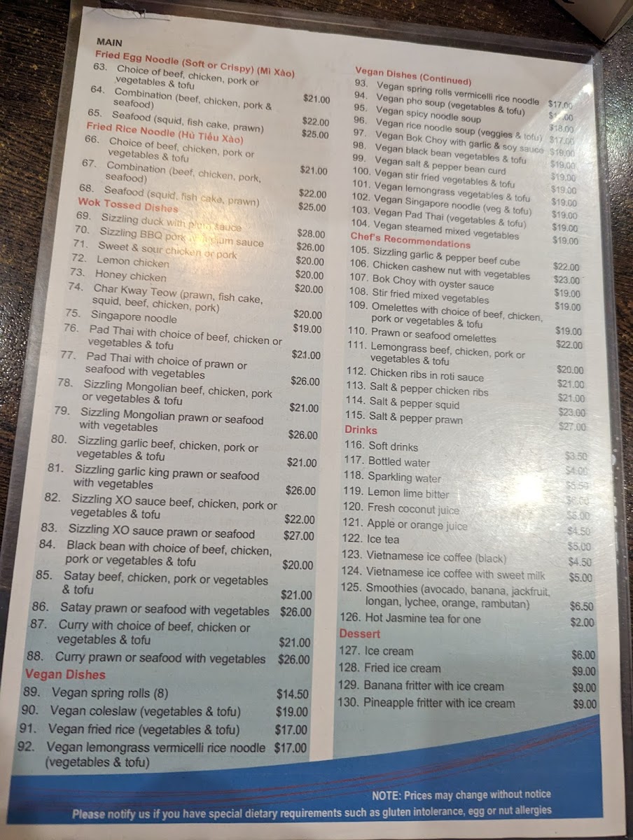 Menu Pho Heaven-1