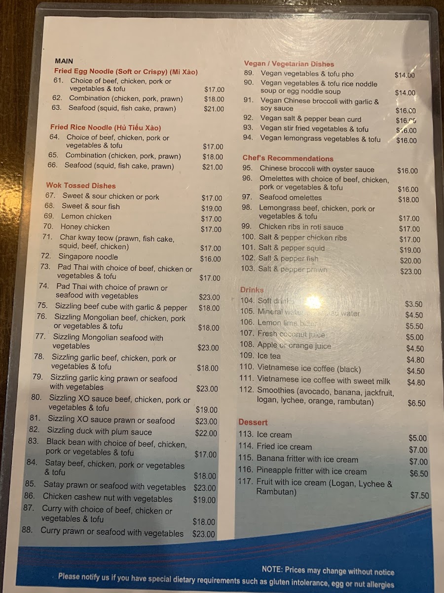 Menu Pho Heaven-5