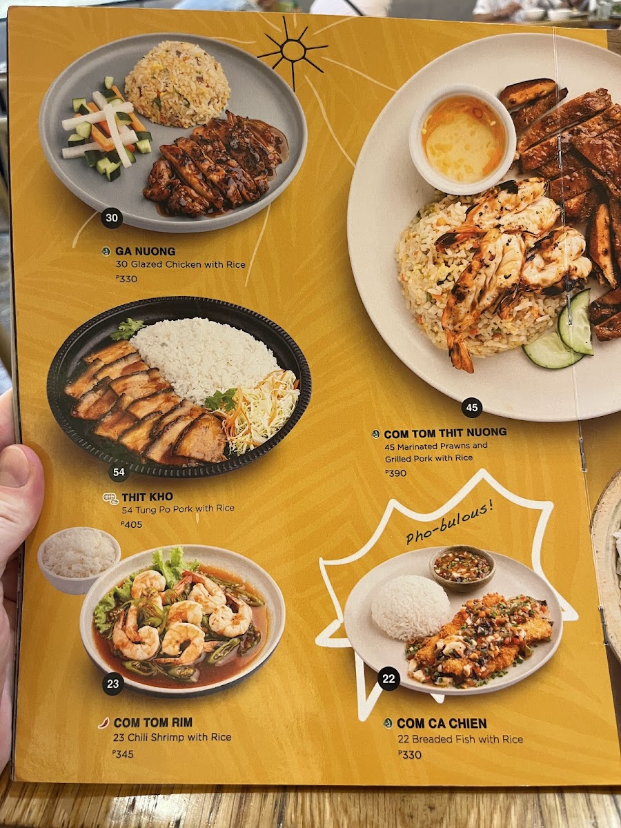 Menu Pho Hoa - Sm North Edsa-10